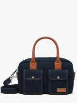 Cross Body Tas Denim Brut Paul marius Blauw denim brut DANDSDEB